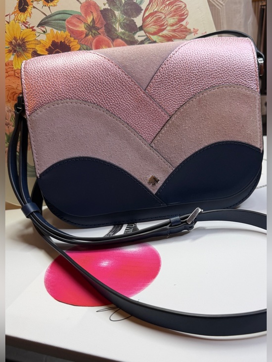 kate spade Handbags - Kate Spade Nadine Patchwork Medium Flap Shoulder Bag